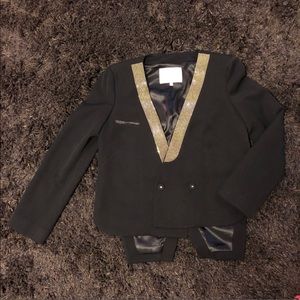 🙏🏻🙌🏻👌🏼Rachel Roy studded blazer Size 8 Black